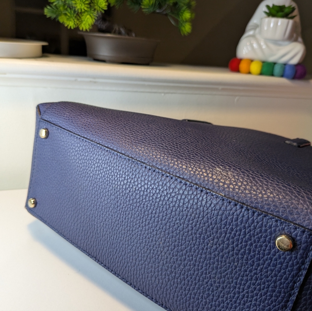 Kate Spade Navy Blue Bridge Place Francisca Large Tote Bag - Picture 7 of 12